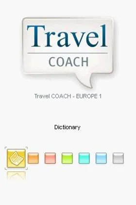 Travel Coach - Europe 1 (Europe) (En,Fr,De,Es,It) screen shot title